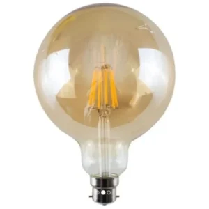 Dimmable Globe Filament LED Bulb – G125, G95 & G80 Models | B22 & E27 Base ~6736