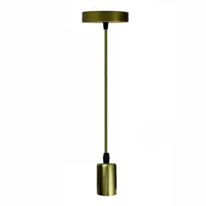 Retro Style Ceiling Pendant Light Fixture Kit ~6383