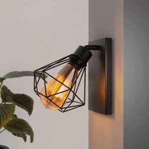 Industrial Black wall light for Living Room Cafe Bar Restaurant~4999