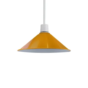Modern Metal Yellow Easy Fit Lampshade~1098