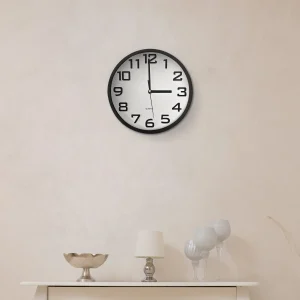 Trendy Without Ticking Noises Minimalist Round Wall Clocks~5174